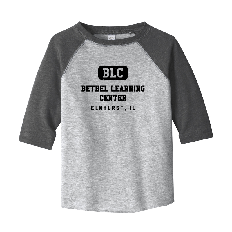BLC Toddler Baseball Fine Jersey Tee - Grey